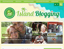 Tablet Screenshot of islandblogging.co.uk